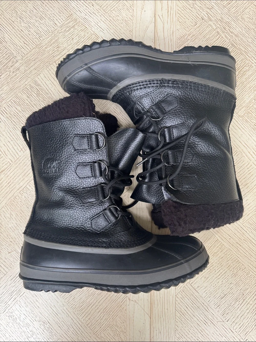 Limited Edition Sorel Insulated Lace-Up Winter Boots